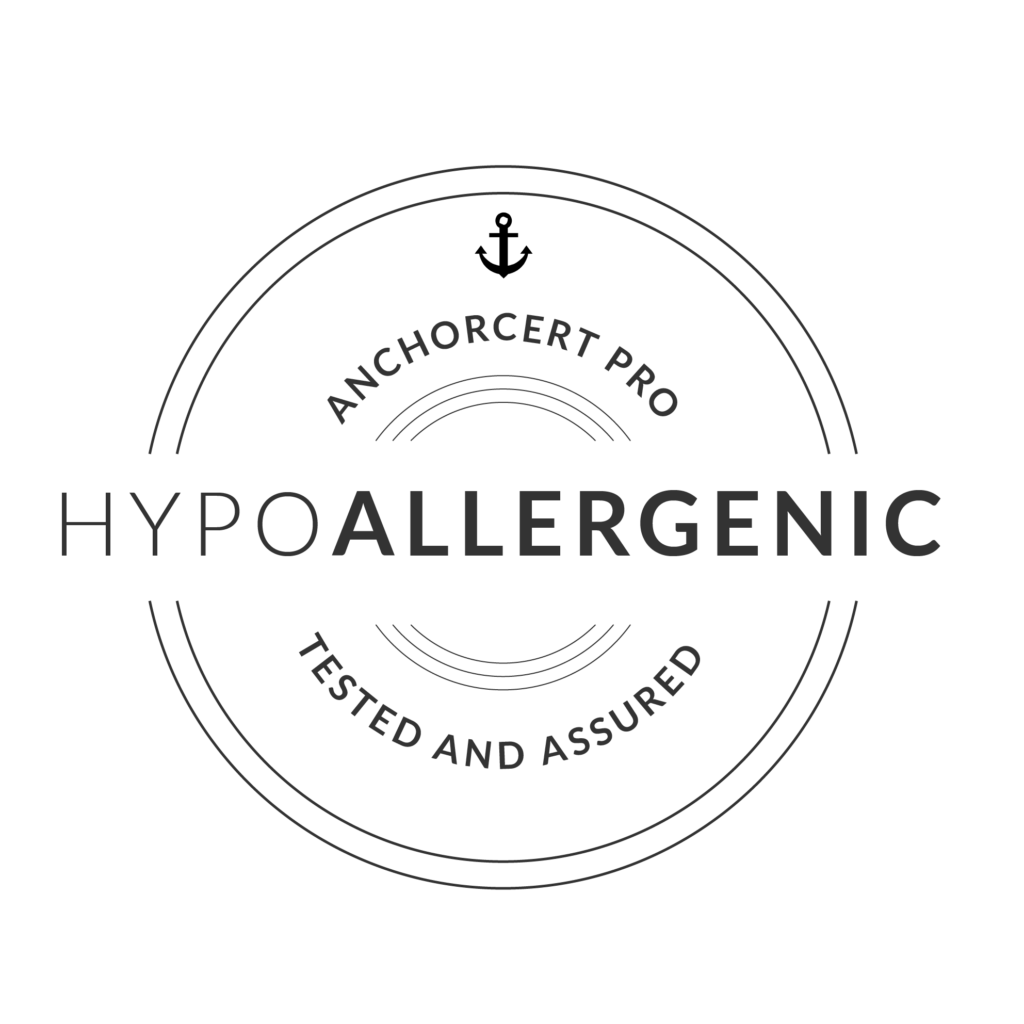 Hypoallergenic testing logo